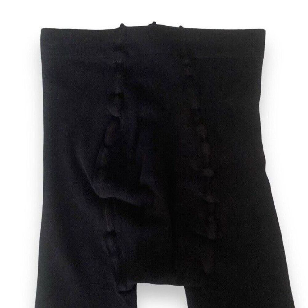Calzedonia Maternity Tights Size S Modal Cashmere Blend Black Opaque Full Toe - Picture 4 of 8